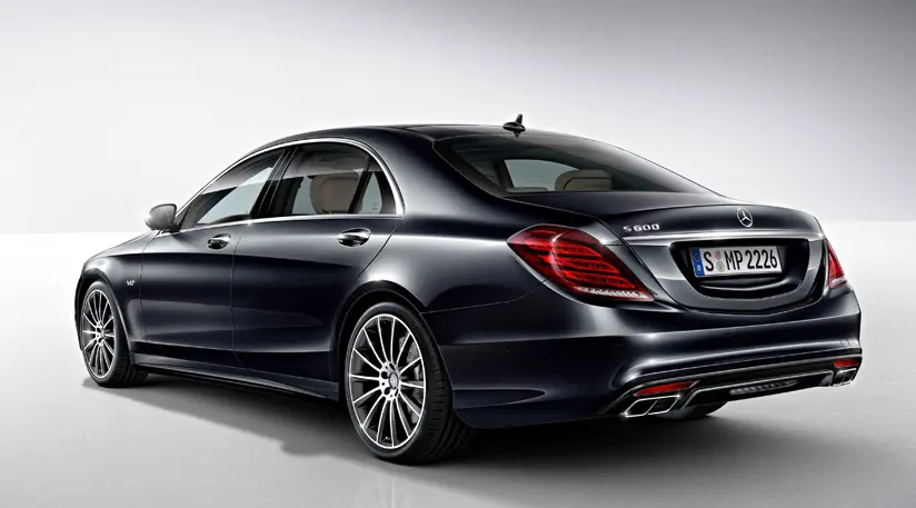 Mercedes S-Class private driver vehicle