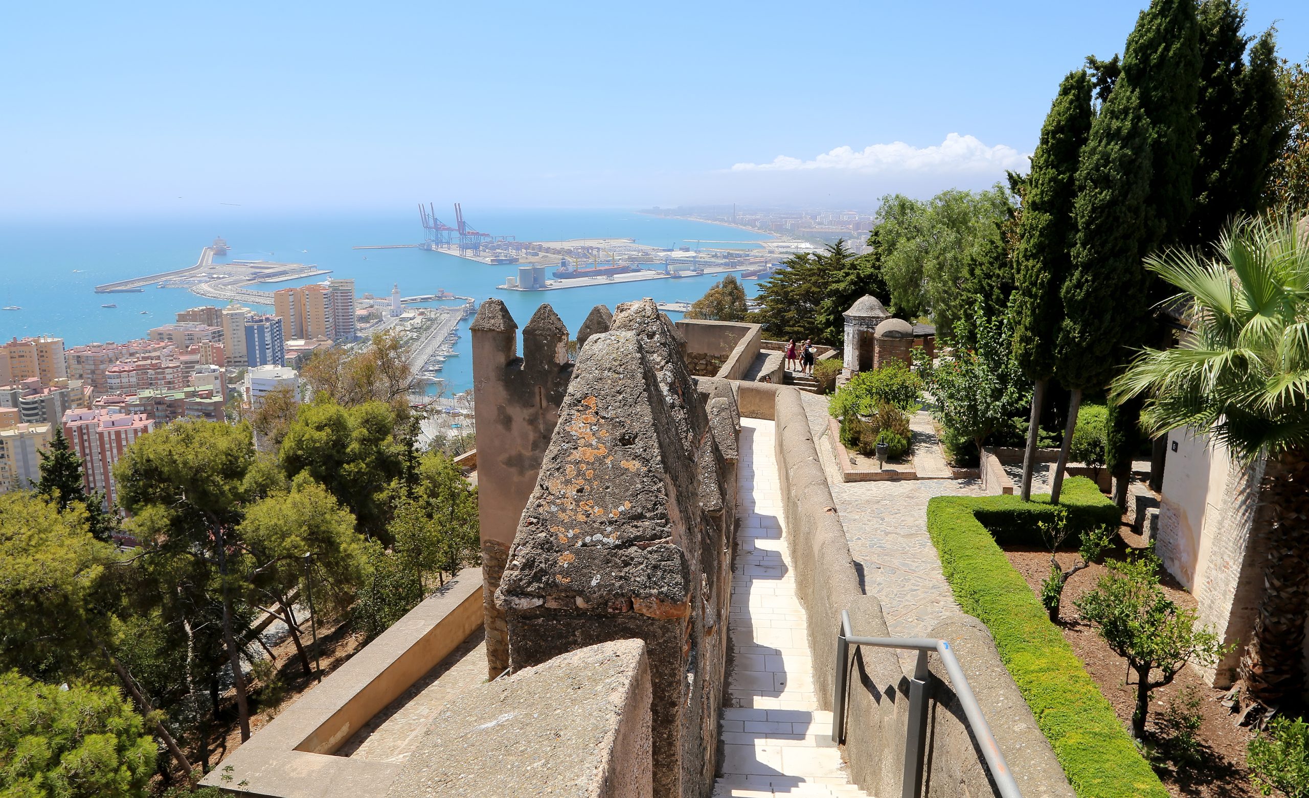 marbslifestyle Castillo de Gibralfaro in Malaga