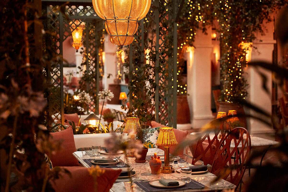 marbslifestyle El Patio Marbella Club with Christmas