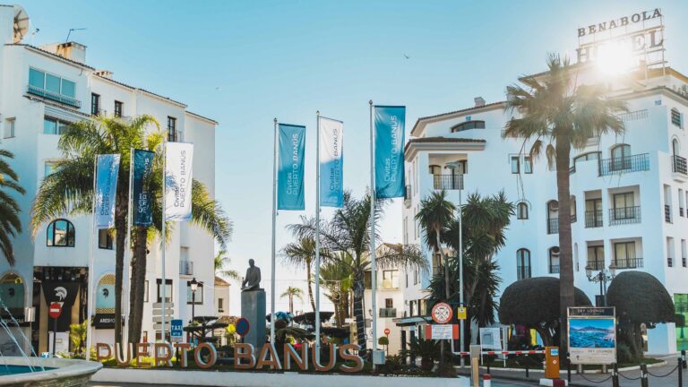 Luxury fashion shopping in Puerto Banus