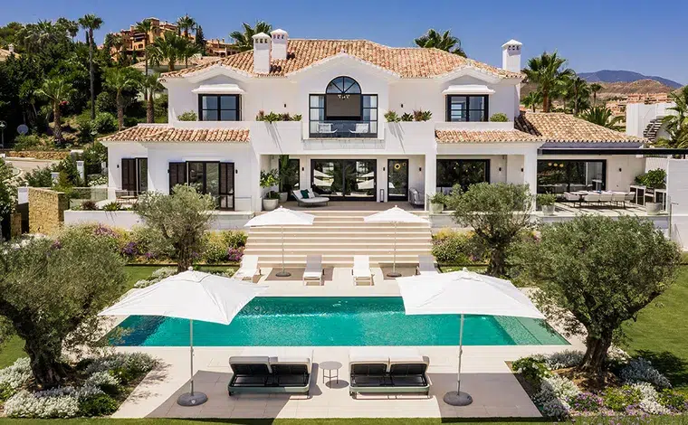 Luxury villas