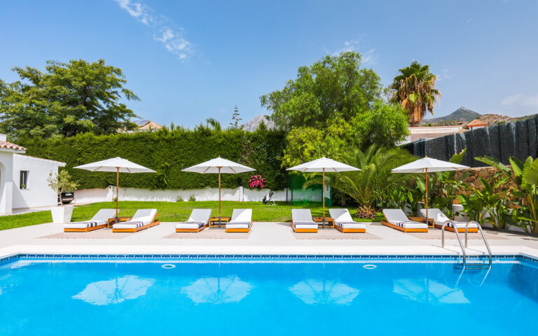 Six-Bedroom Villa in Marbella with Mountain Views