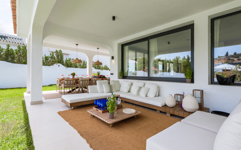 Six-Bedroom Villa in Marbella with Mountain Views