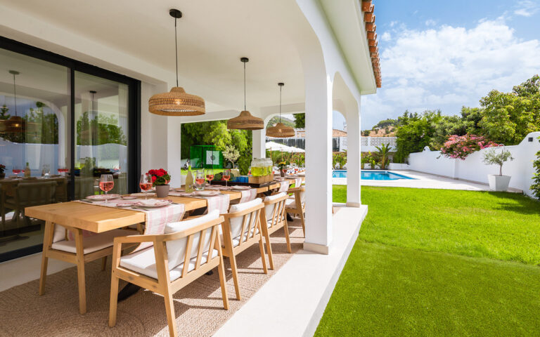 Six-Bedroom Villa in Marbella with Mountain Views