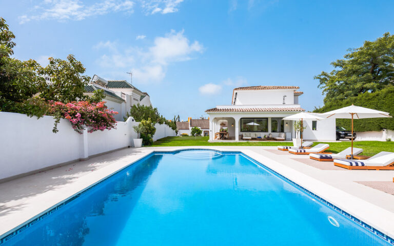 Six-Bedroom Villa in Marbella with Mountain Views