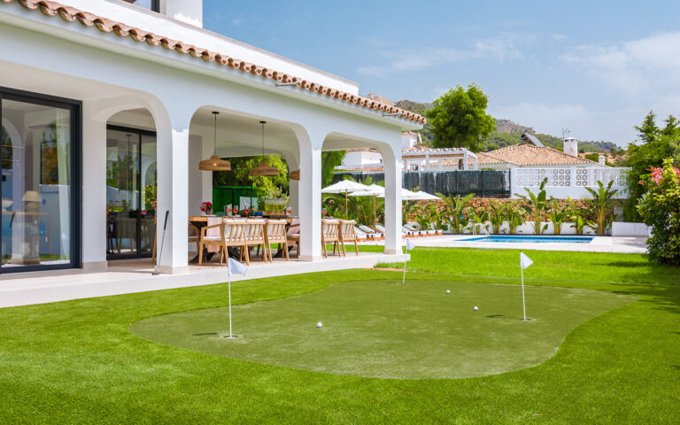 Six-Bedroom Villa in Marbella with Mountain Views