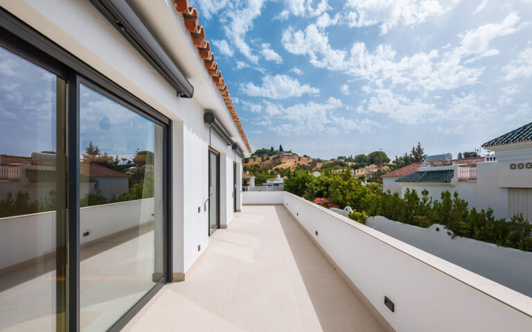 Six-Bedroom Villa in Marbella with Mountain Views