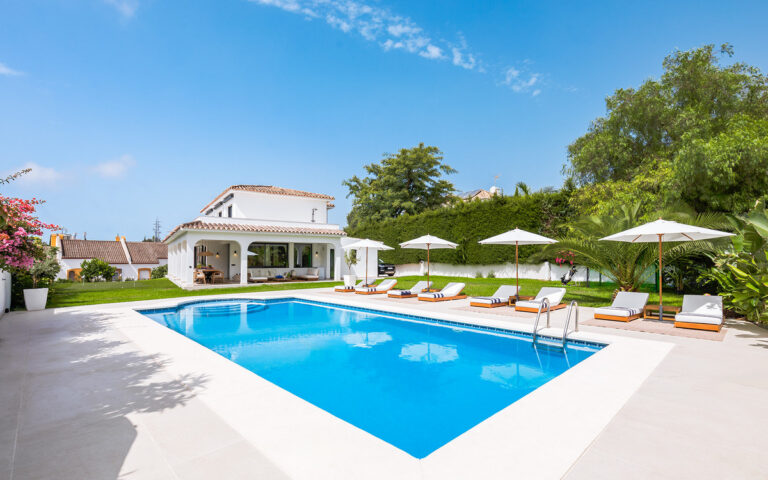 Six-Bedroom Villa in Marbella with Mountain Views