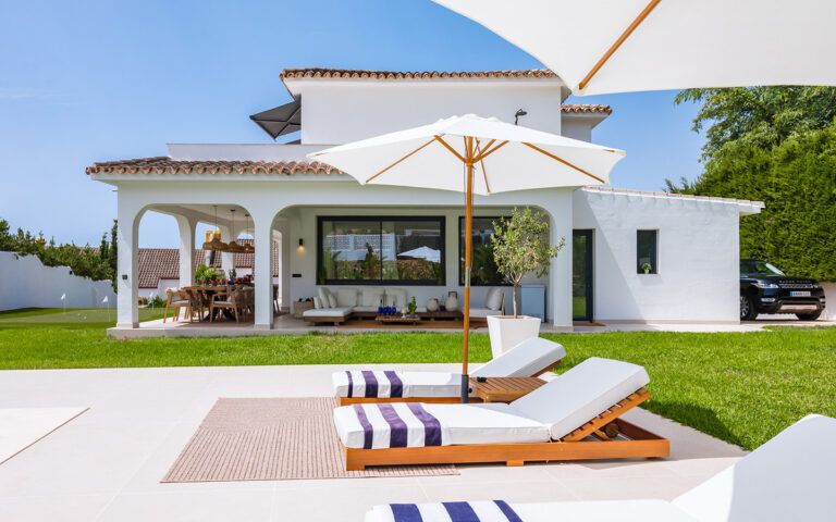 Six-Bedroom Villa in Marbella with Mountain Views