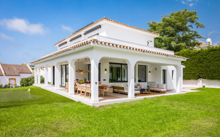 Six-Bedroom Villa in Marbella with Mountain Views