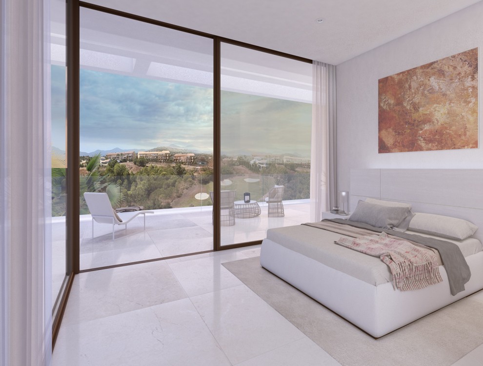 Luxurious Estepona Villas: Exquisite Design, Breathtaking Views, and Golf Delight Await
