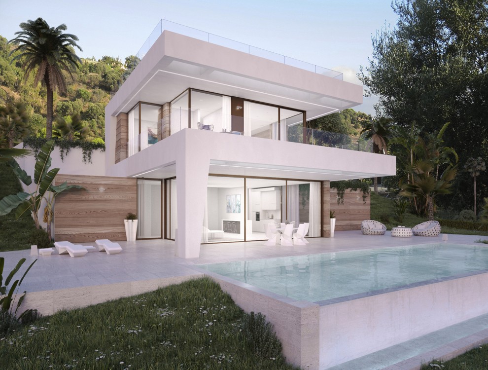 Luxurious Estepona Villas: Exquisite Design, Breathtaking Views, and Golf Delight Await