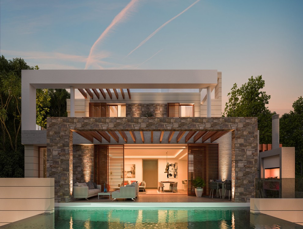 Stunning Views and Sustainable Design: Elegant Off-Plan Villa in Marbella