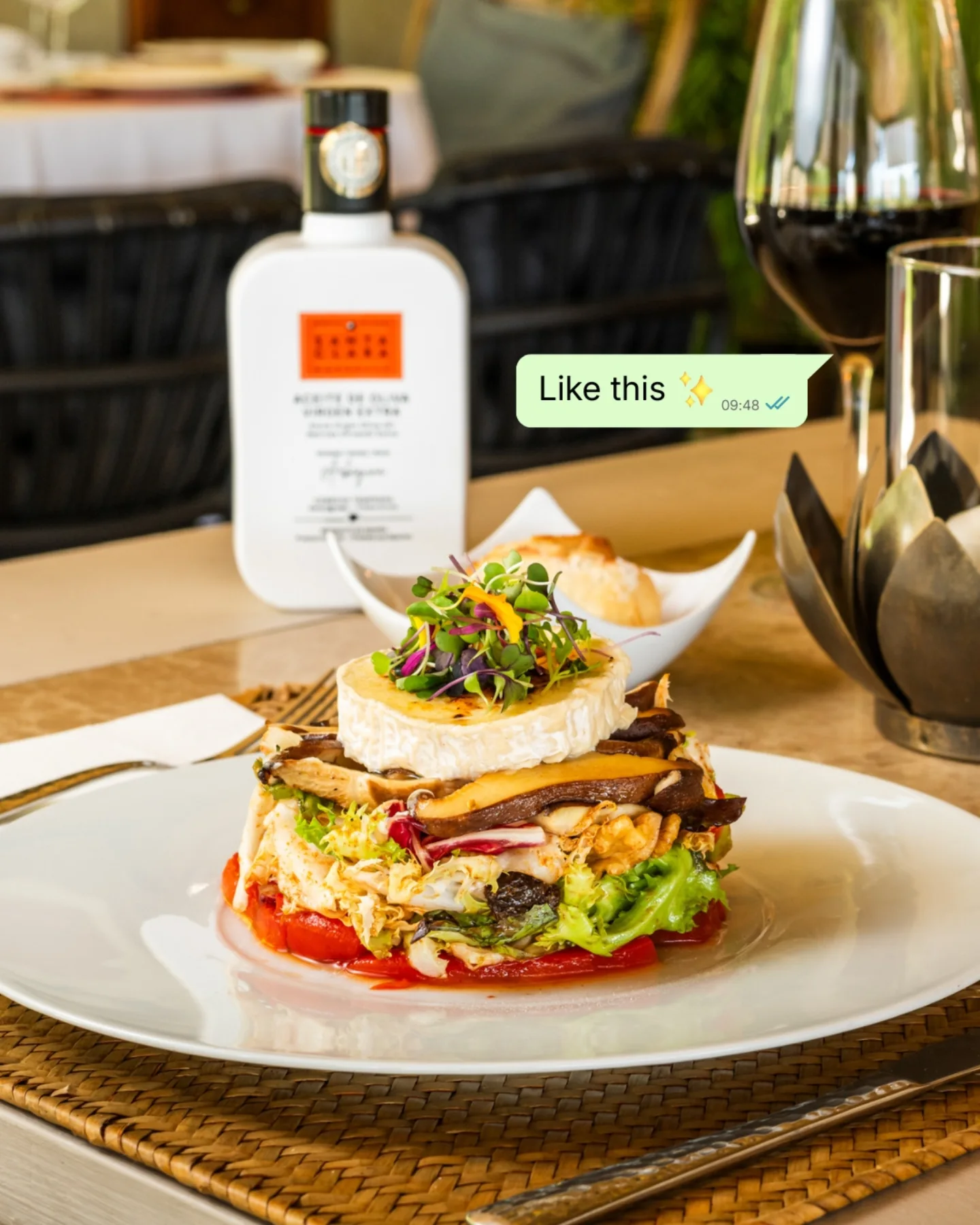 Ever fallen in love at first bite? It tastes like this ✨ Swipe through and let yourself fall in love. Share it with someone who needs to taste it. #LoveAtFirstBite #OffTheMenu #KayenaMarbella