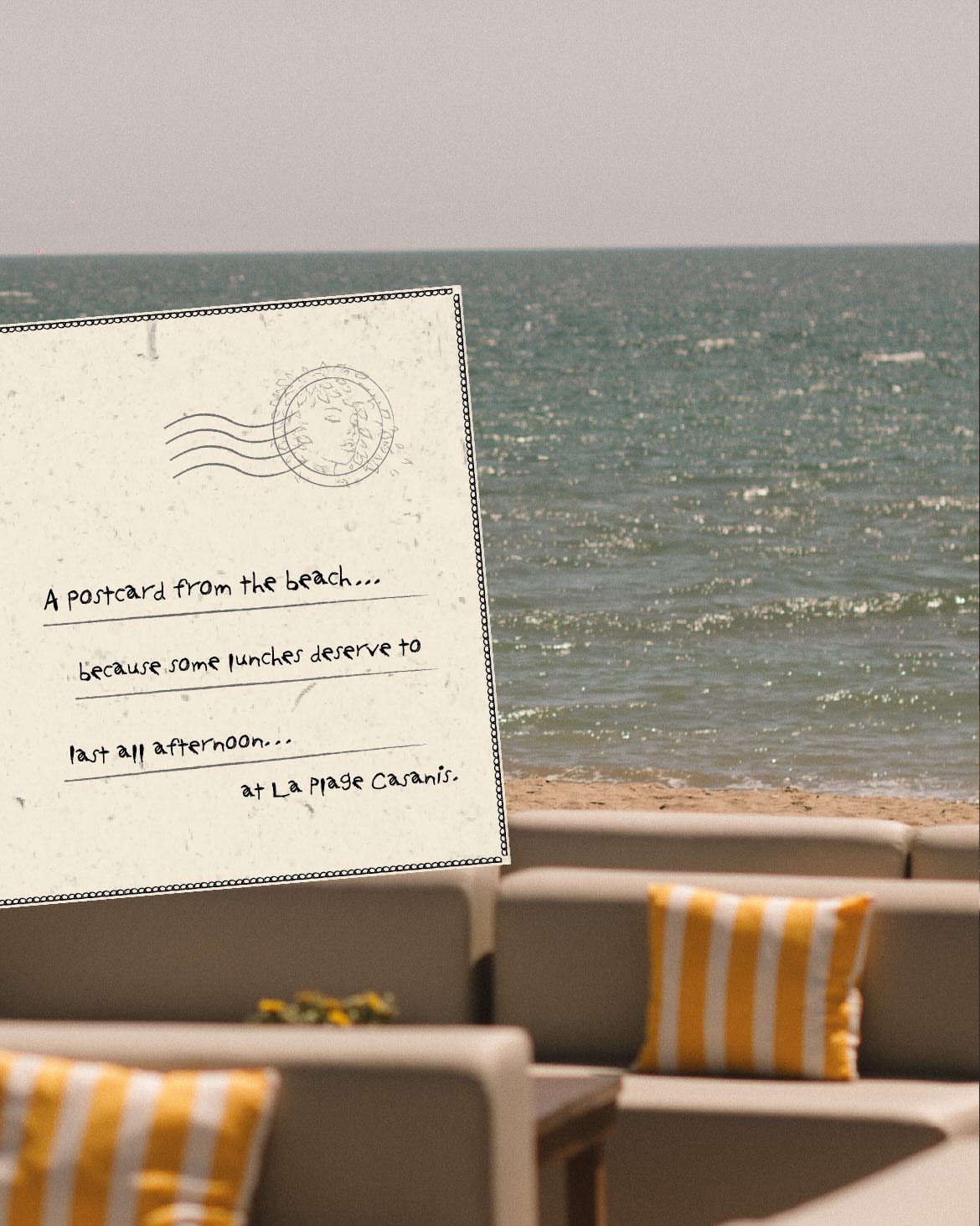 No rush. No plans. Just the sea in front of you and a glass that never seems to empty. ☀️ This is what afternoons at La Plage are made for. 📍 La Plage Casanis, beach club & restaurant. #marbella #laplagecasanis #beachclubmarbella #casanisgroup