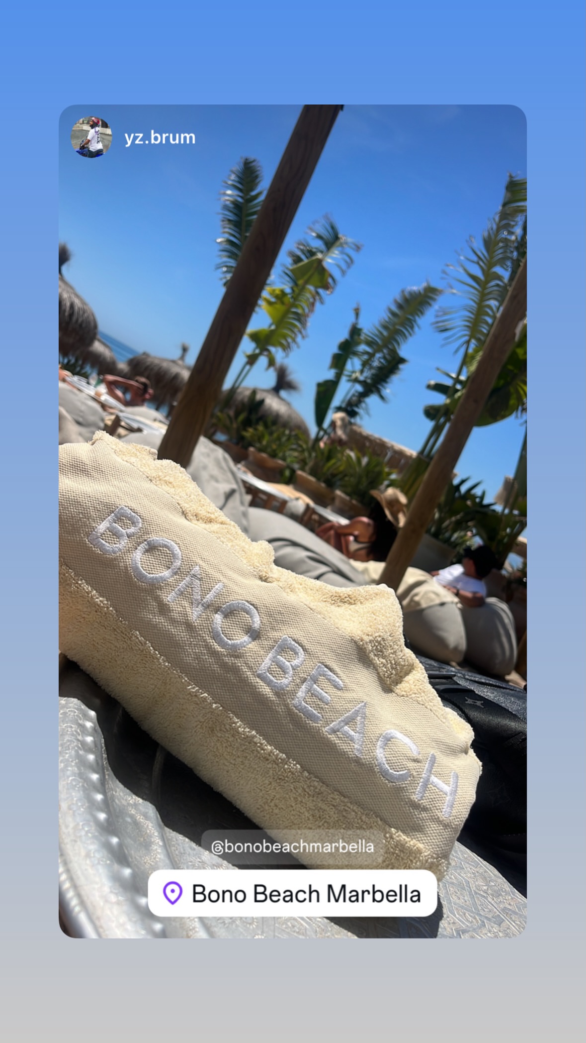 @bonobeachmarbella Instagram image