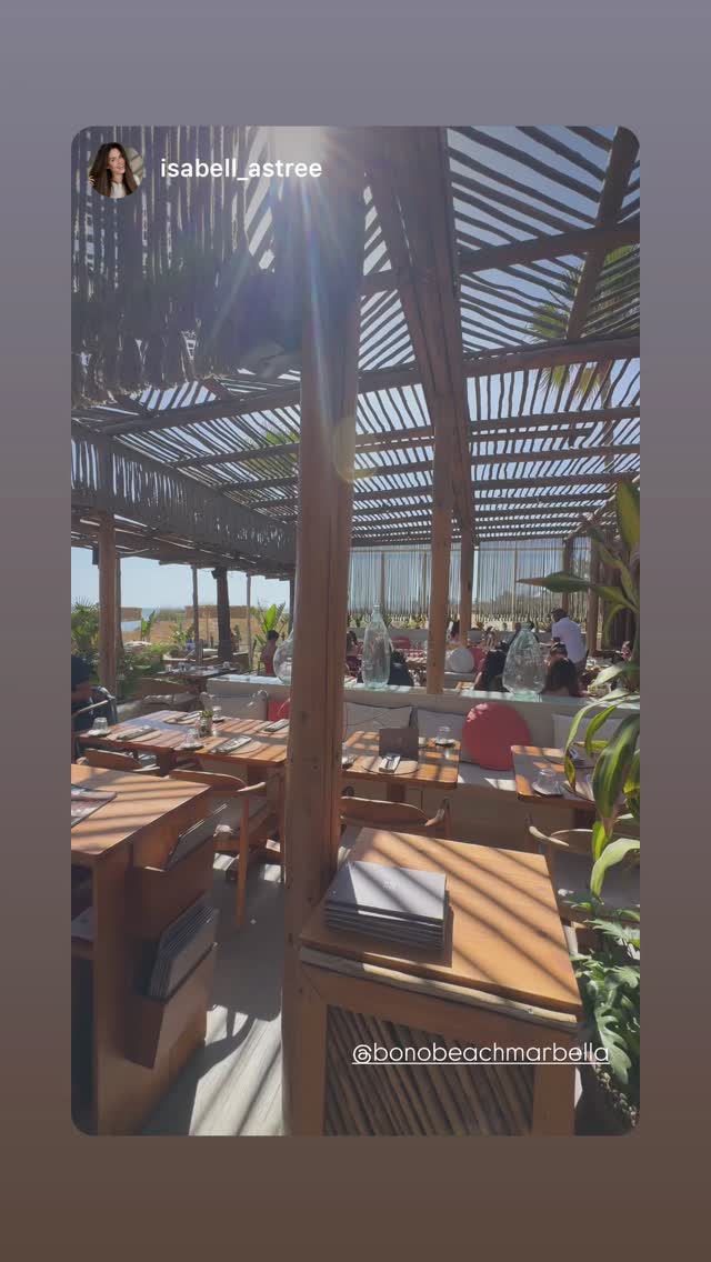 @bonobeachmarbella Instagram image